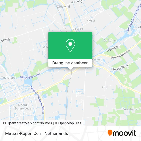 Matras-Kopen.Com kaart