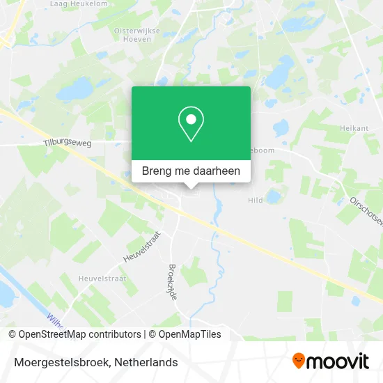 Moergestelsbroek kaart