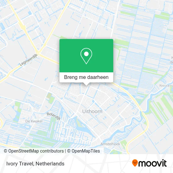 Ivory Travel kaart