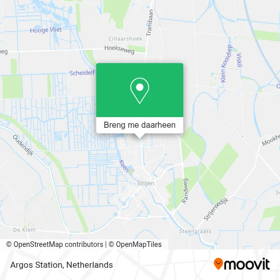 Argos Station kaart