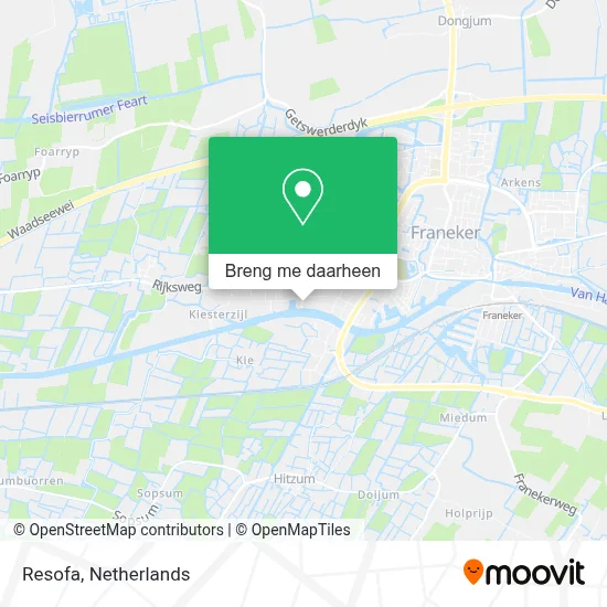 Resofa kaart
