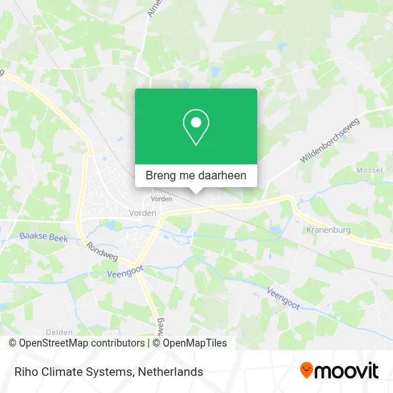Riho Climate Systems kaart