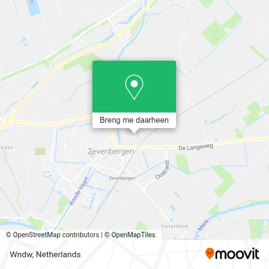 Wndw kaart