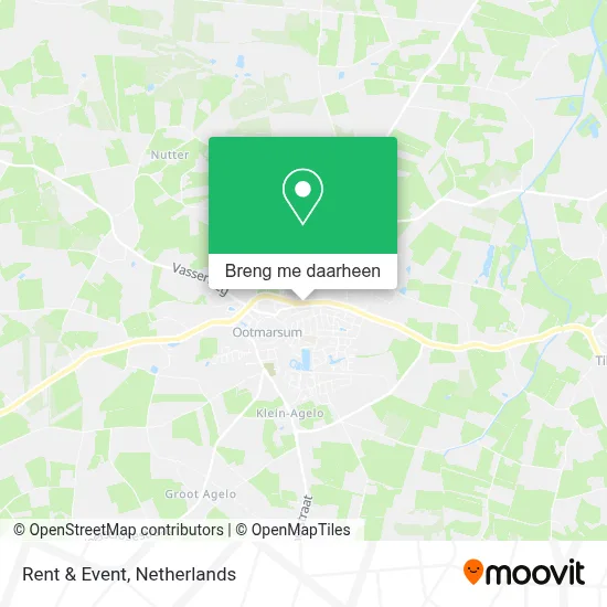Rent & Event kaart