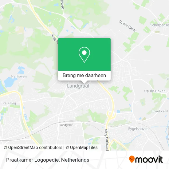 Praatkamer Logopedie kaart