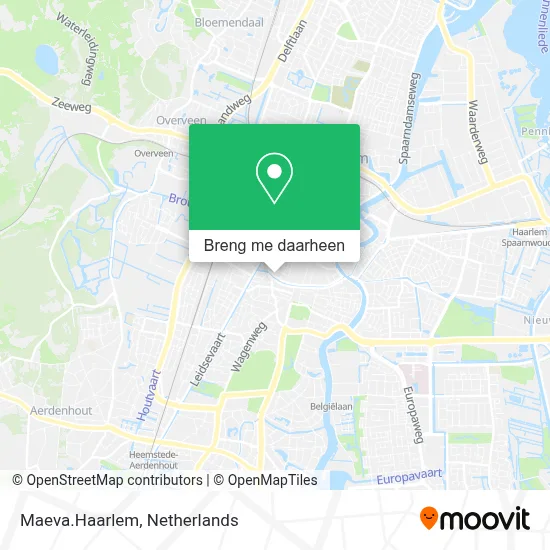 Maeva.Haarlem kaart