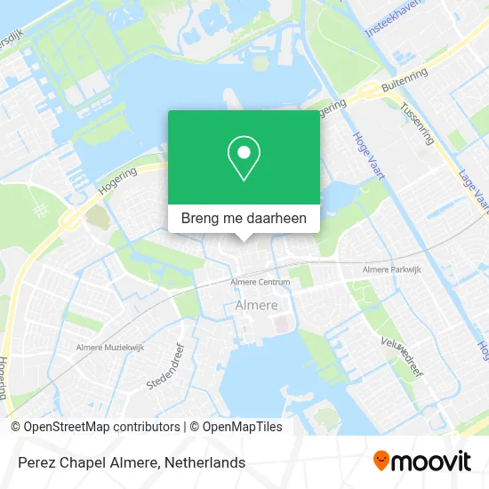 Perez Chapel Almere kaart