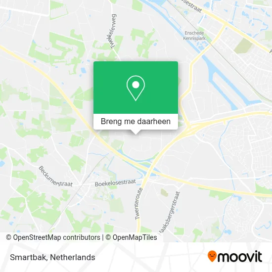 Smartbak kaart
