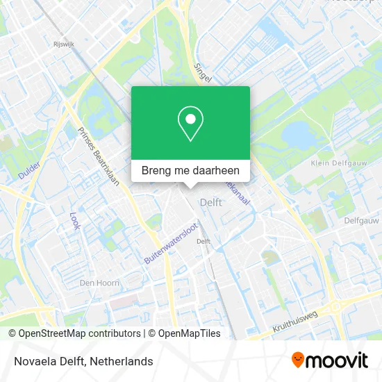Novaela Delft kaart