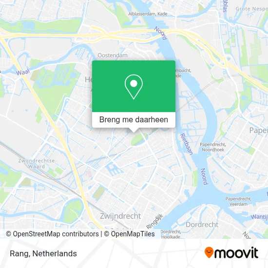 Rang kaart
