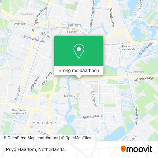 Psyq Haarlem kaart