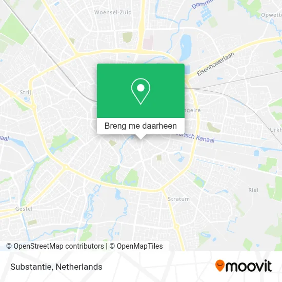 Substantie kaart
