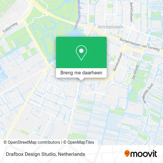 Drafbox Design Studio kaart