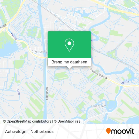 Aetsveldgrill kaart