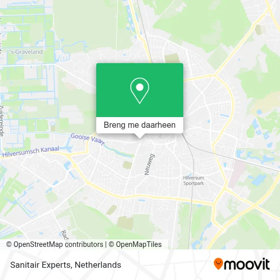 Sanitair Experts kaart