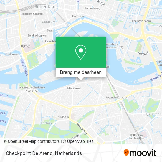 Checkpoint De Arend kaart