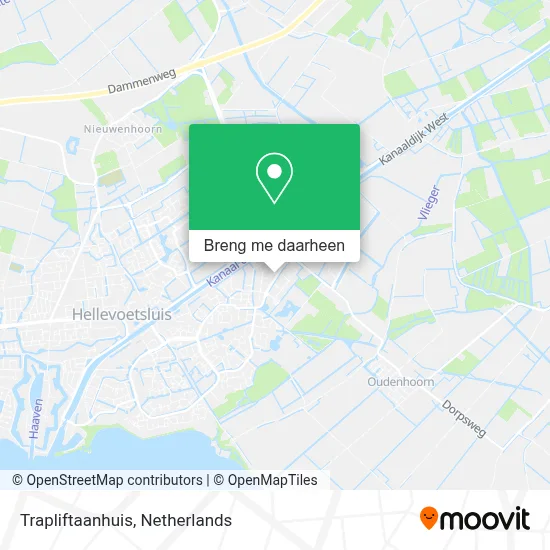 Trapliftaanhuis kaart