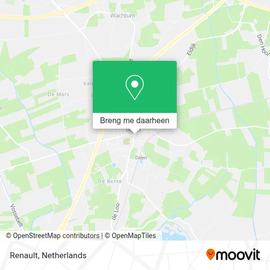 Renault kaart