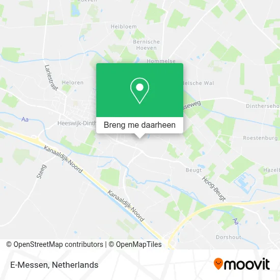E-Messen kaart