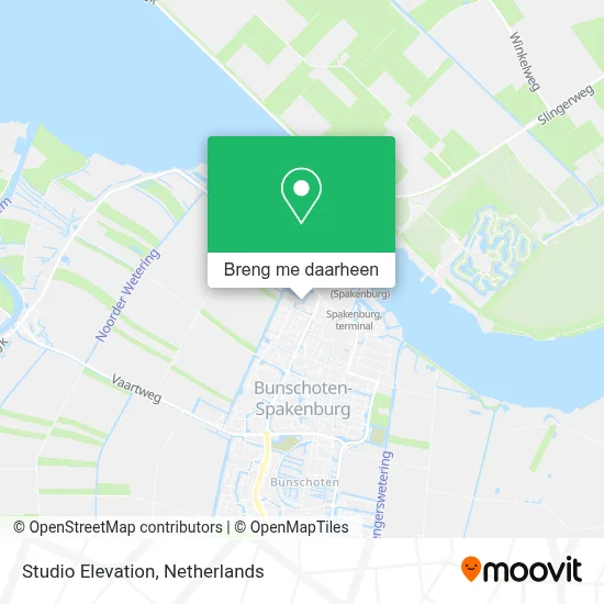 Studio Elevation kaart