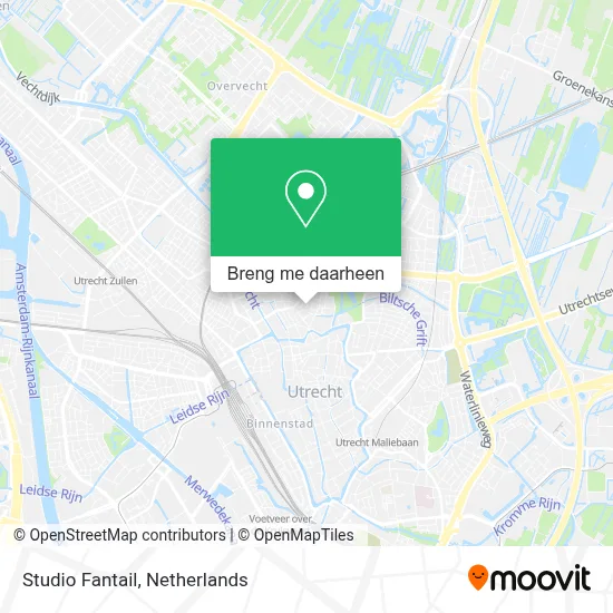 Studio Fantail kaart