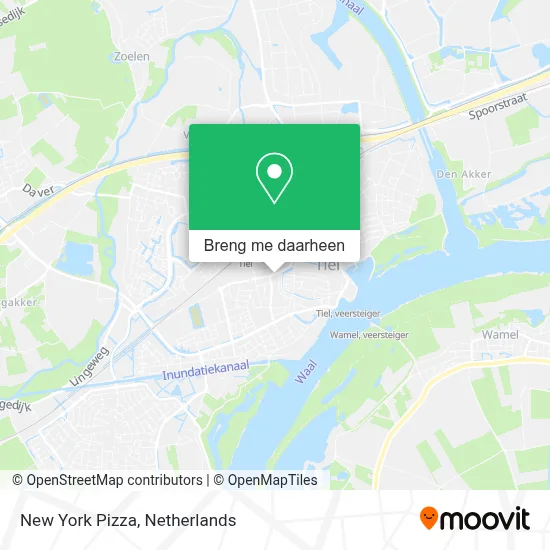 New York Pizza kaart