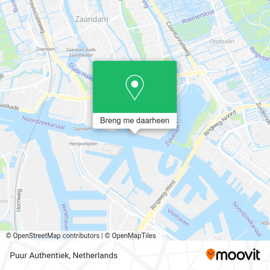 Puur Authentiek kaart