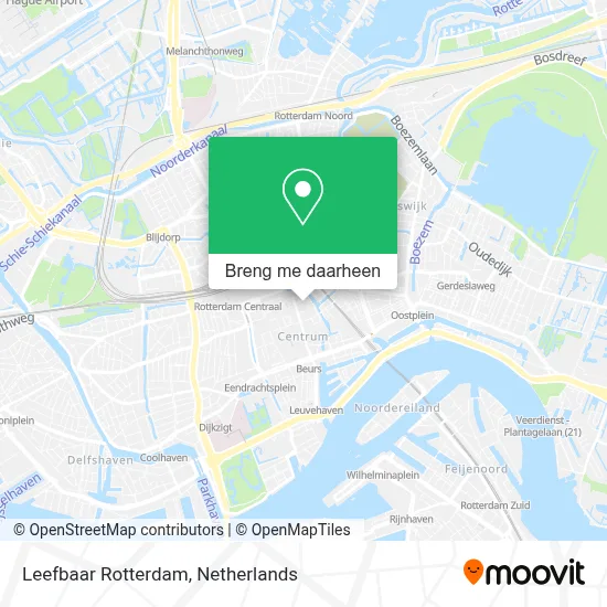Leefbaar Rotterdam kaart