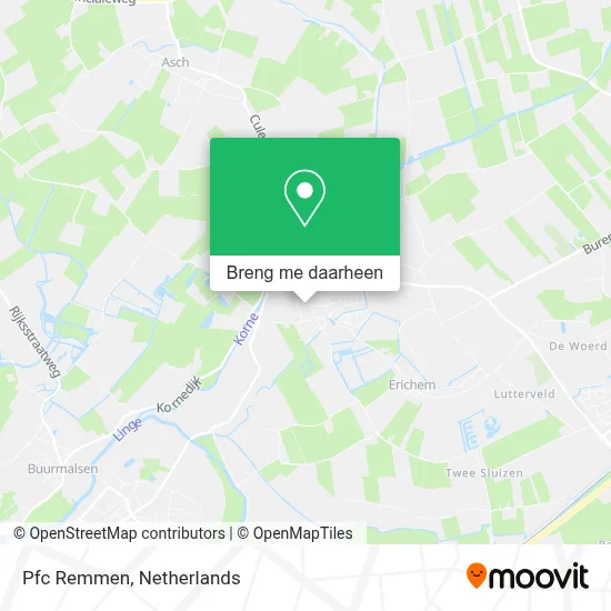 Pfc Remmen kaart