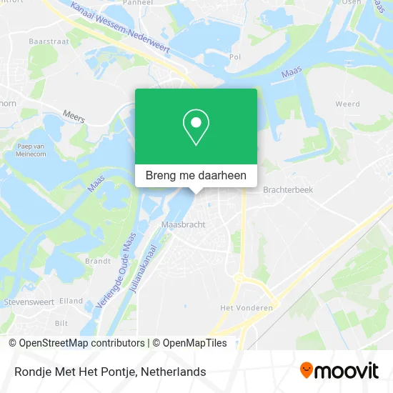 Rondje Met Het Pontje kaart