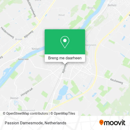 Passion Damesmode kaart