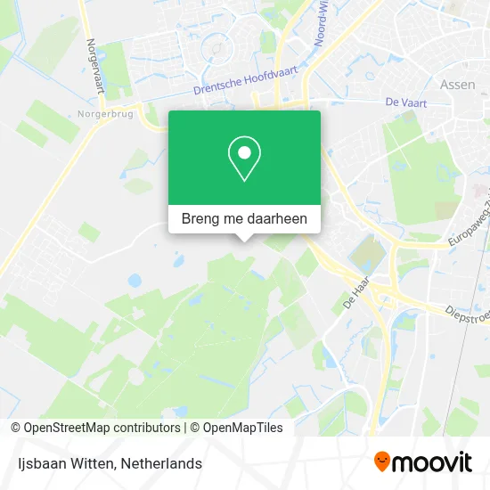 Ijsbaan Witten kaart