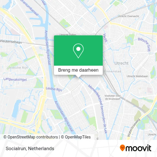 Socialrun kaart