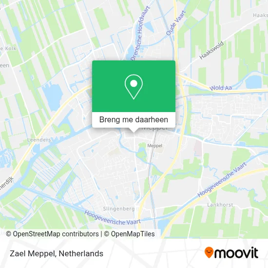 Zael Meppel kaart