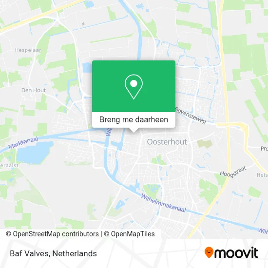 Baf Valves kaart