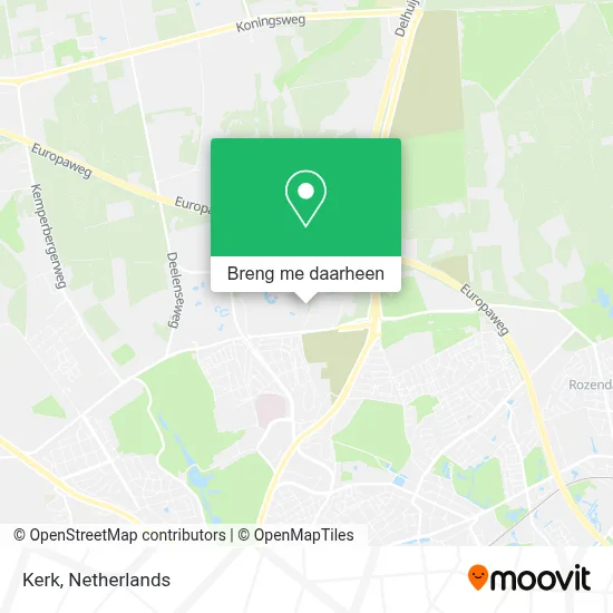 Kerk kaart