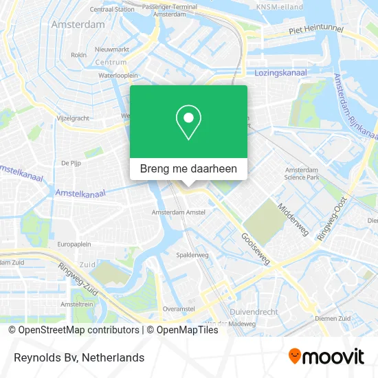 Reynolds Bv kaart