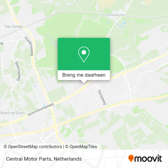 Central Motor Parts kaart