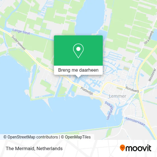 The Mermaid kaart