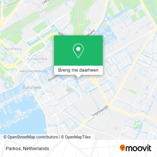 Parkos kaart