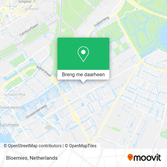 Bloemies kaart