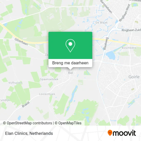 Elan Clinics kaart