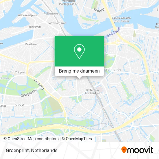 Groenprint kaart
