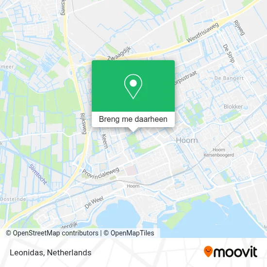 Leonidas kaart