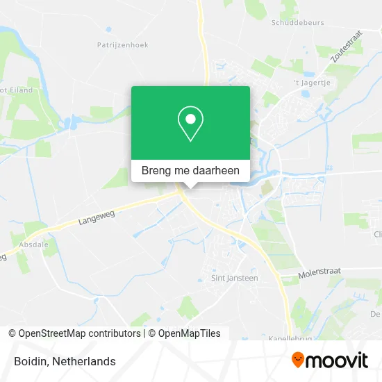 Boidin kaart