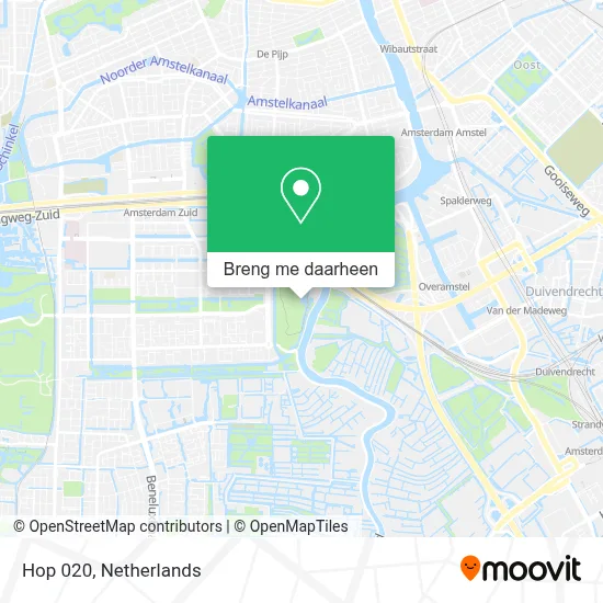Hop 020 kaart