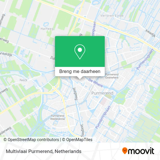 Multivlaai Purmerend kaart
