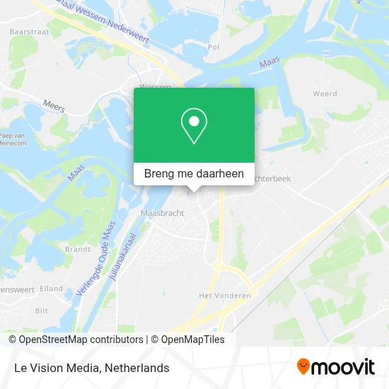 Le Vision Media kaart