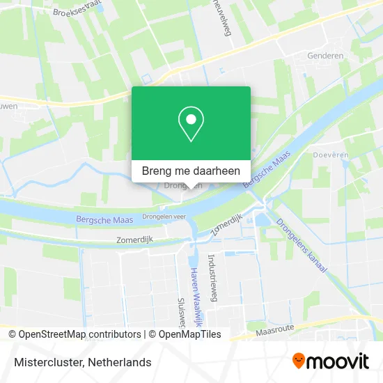Mistercluster kaart