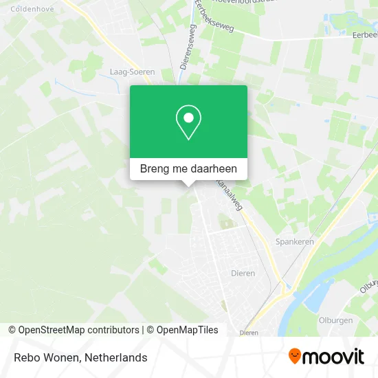 Rebo Wonen kaart